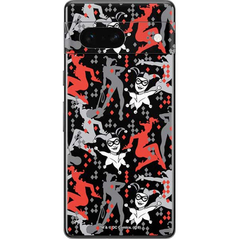 DC Comics Harley Quinn All Over Print Pixel Skins